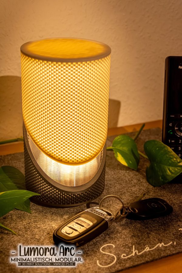 Lumora Arc v1 – Modulare LED Designleuchte für modernes Ambiente